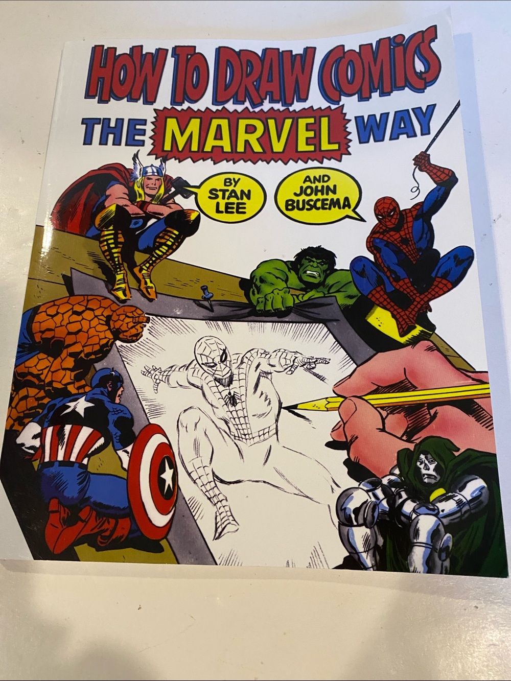 “How to Draw Comics the Marvel Way,”
